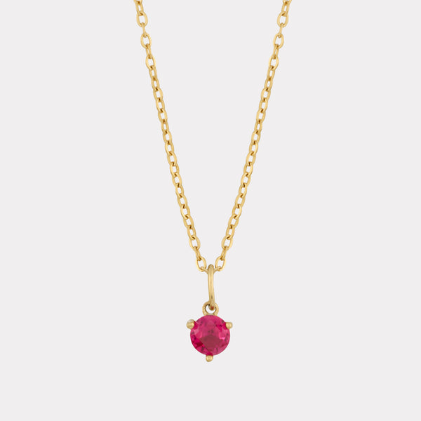 Lea Birthstone Necklace