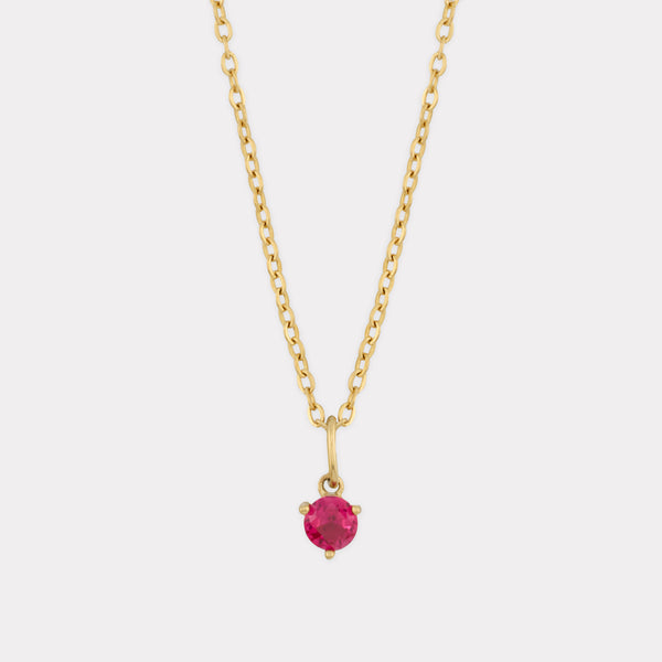 Lea Birthstone Necklace